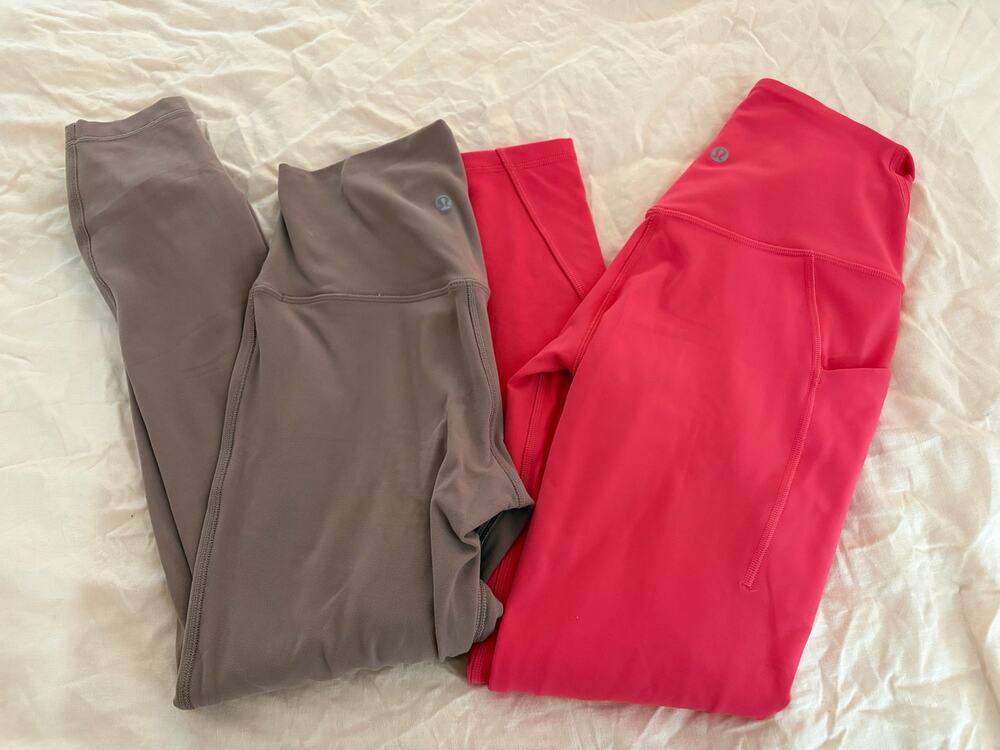Lululemon Align Fast Free 24 Inseam Leggings High Rise Yoga Athletic Bundle 4